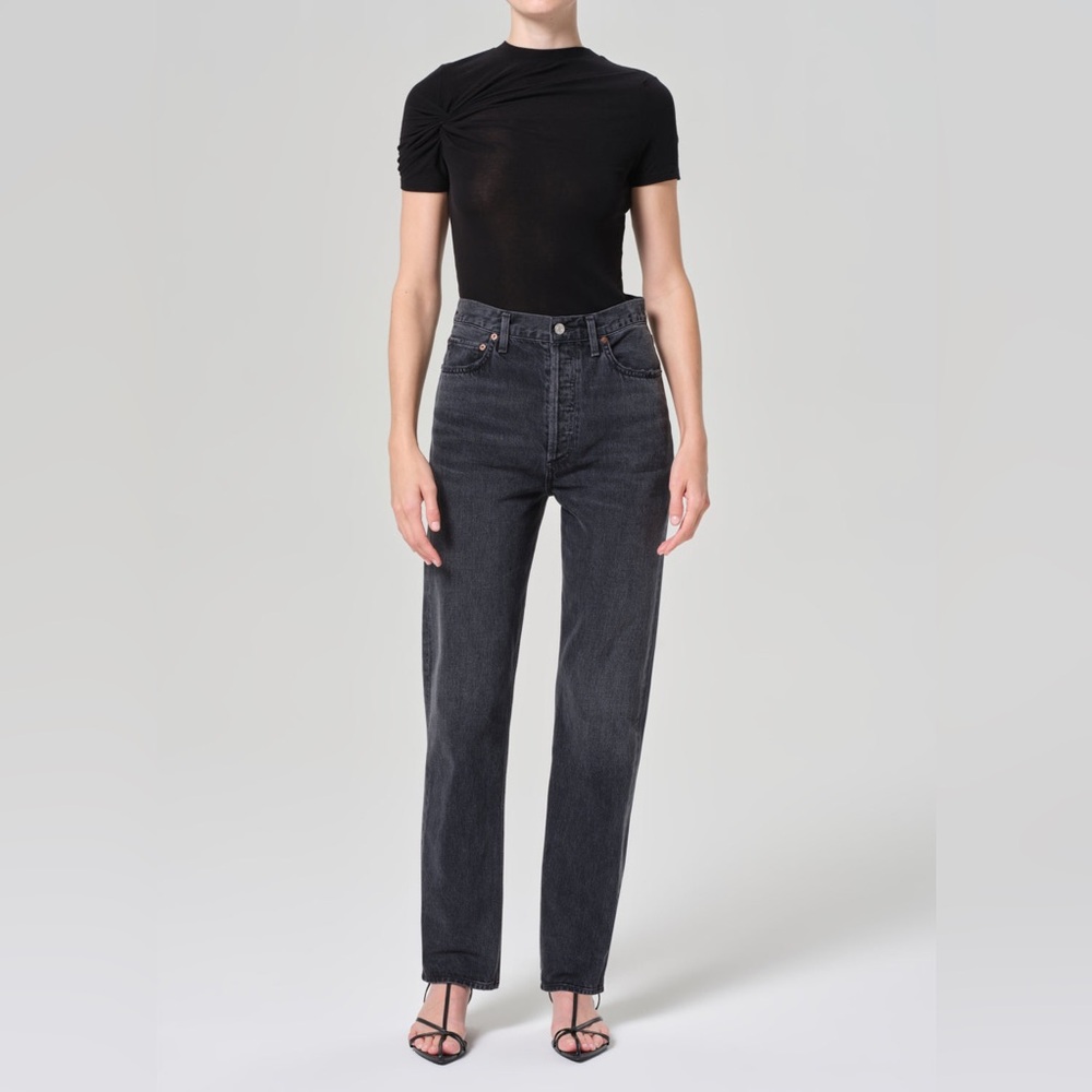 Agolde 90'S Pinch Waist High Rise in Hitch